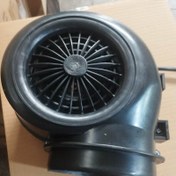 تصویر موتور هود کاسی پلاستیکی راست گرد مناسب هود اخوان و درسا با ترموگارد و ضمانت یک ساله 