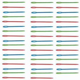 تصویر سوزن مدل P50 (سوزن پلاستیکی رنگی)مجموعه 50 عددی 