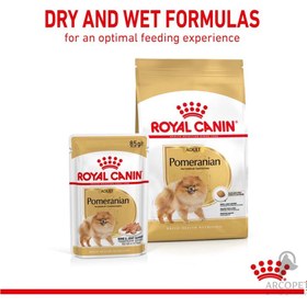 تصویر غذای خشک سگ بالغ نژاد پامرانین رویال کنین ا Royal Canin Pomeranian Adult Dry Dog Food Royal Canin Pomeranian Adult Dry Dog Food