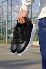 تصویر خرید اینترنتی کفش مخصوص پیاده روی بلند برند QXWORLD رنگ مشکی کد ty266420738 ا Ebo Model Nubuk Bağcıklı Sneaker Ebo Model Nubuk Bağcıklı Sneaker