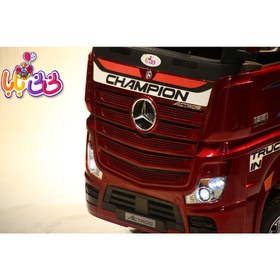 تصویر ماشین شارژی کامیون مرسدس بنز اکتروس ACTROS 