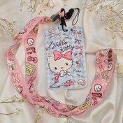 تصویر فوتوکارت جا کارتی فانتزی بند دار گردنی مناسب کارت عابر و فتوکارت 