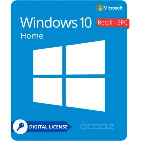 تصویر لایسنس ویندوز 10 هوم (Retail-5PC) 