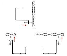 تصویر سبد کابل زیرمیزی نیم متری 