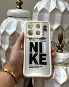 تصویر قاب کاور آینه ای مدل NIKE رنگ کرم مناسب گوشی شیائومی redmi note 13 pro 5G 