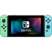 تصویر کنسول بازی نینتندو سوییچ سری جدید - NINTENDO SWITCH BUNDLE ANIMAL CROSSING NEW HORIZONS 