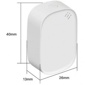 تصویر سنسور هوشمند دما و رطوبت Zigbee بدون مانیتور برند MOES مدل : ZSS-S01-TH ZigBee Temperatur- und Feuchtigkeitssensor Tuya Moes - ZSS-S01-TH