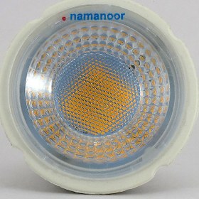 تصویر لامپ هالوژن 7 وات نمانور مدل MR16 پایه GU10 - سفید 