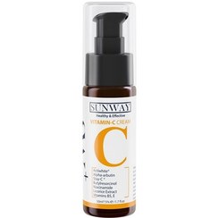 تصویر کرم روشن کننده پوست حجم 50 میلی لیتر سان وی Sunway Vitamin C Cream 50 ml