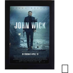 تصویر تابلو جان ویک john wick با بازی کیانو ریوز Keanu Reeves مدل N-221682 