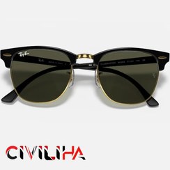 تصویر عینک آفتابی مردانه سبز برند ray ban RB3016 W0365 CLUBMASTER CLASSI Rb3016 W0365 Clubmaster Unisex Güneş Gözlüğü