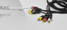 تصویر کابل تبدیل3به3 RCA تسکو TC13 