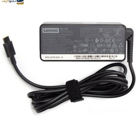 تصویر شارژر لپ تاپ لنوو 45 وات 3 آمپر مدل ADLX45YDC3A Lenovo ADLX45YDC3A 45W 3A Laptop Charger