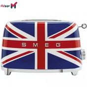 تصویر توستر اسمگ مدل SMEG TSF01UJEU طرح پرچم بریتانیا Smeg TSF01UJEU Toaster