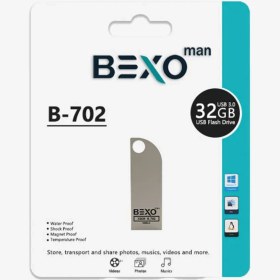 تصویر فلش مموری بکسو مدل B-702 USB3.0 ظرفیت 16 گیگابایت Bexo B-702 USB3.0 Flash Driver 16G