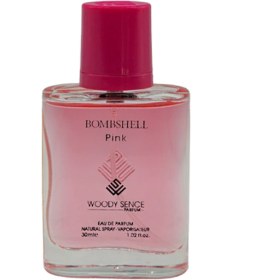 تصویر عطر جیبی زنانه وودی سنس مدل بامبشل پینک BOMBSHELL Pink حجم 30 میلی لیتر 