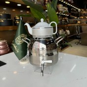 تصویر کتری قوری استیل ترک شیردار راسل 5لیتر مدل TR-123S 