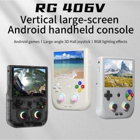 تصویر کنسول بازی دستی آنبرنیک RG406V برند anbernic ANBERNIC RG406V Handheld Game Console Unisoc T820 Android 13 4Inch IPS Multi Touch Screen 5500mAh 5G WIFI Bluetooth Retro Video