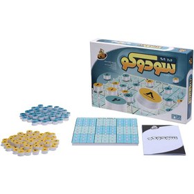 تصویر بازی فکری سودوکو اعداد فارسی Sudoku برند زرافه 