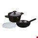 تصویر سرویس قابلمه ماهیتابه 4 پارچه برلینگر هاوس مجارستان BerlingerHaus 4-PIECE COOKWARE SET BH7098 MONACO COLLECTION 