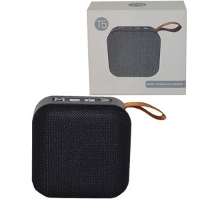 تصویر اسپیکر بلوتوثی رم و فلش خور T5 T5 Bluetooth Speaker