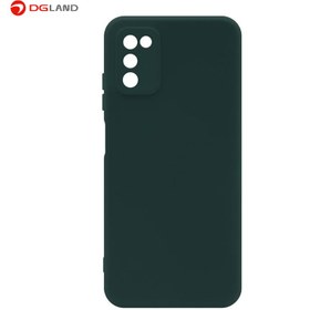 تصویر قاب سیلیکونی محافظ لنز دار اورجینال سامسونگ Galaxy A03s (اصلی) Samsung Galaxy A03s Silicone Cover Case