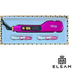 تصویر برس حرارتی دو طرفه دی اس پی Dsp مدل E-10007 DSP Hair Straightener Two Sided Brush Model: E-10007