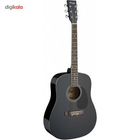تصویر گيتار آکوستيک استگ مدل SA20D BK ا Stagg SA20D Bk Acoustic Guitar Stagg SA20D Bk Acoustic Guitar