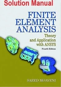 خرید و قیمت Solution Manual for Finite Element Analysis – Saeed Moaveni ...