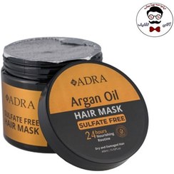 تصویر ماسک موی فاقد سولفات حاوی روغن آرگان آدرا 400 میل Sulfate-free hair mask containing Adra Argan Oil 400 ml