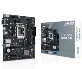 تصویر مادربرد PRIME H610M-R D4-SI ایسوس سوکت 1700 Asus PRIME H610M-R D4-SI LGA 1700 Motherboard