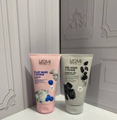 تصویر ماسک لایه بردار و روشن کننده صورت وارمی - زغال و شکر سیاه 