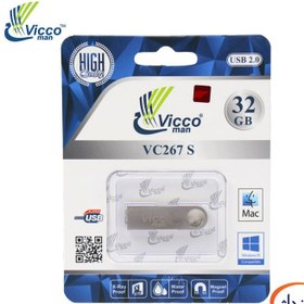 تصویر فلش مموری ویکومن مدل VC 267 ظرفیت 32 گیگابایت ا Vicco Man VC267 Flash Memory - 32GB Vicco Man VC267 Flash Memory - 32GB