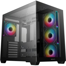 تصویر کیس کامپیوتر دیپ کول CG530 4F RGB Mid Tower مشکی DeepCool CG530 4F RGB Mid Tower Black Computer Case