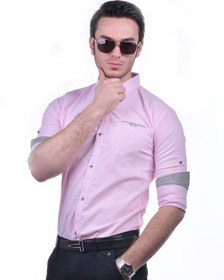 تصویر پیراهن مردانه نخی مدل 0227 