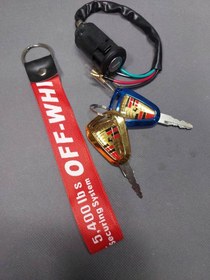 تصویر سوئیچ طرح پورشه ای موتور سیکلت 