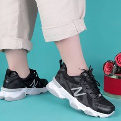 تصویر کفش کتونی زنانه نیوبالانس ایرانی رنگ مشکی-خاکستری NewBalance 809 BG 