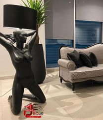 تصویر آباژور زن مانکن فایبرگلاس 