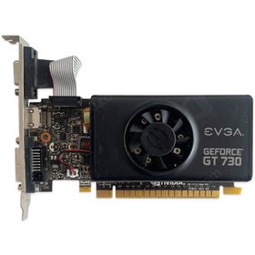 تصویر کارت گرافیک EVGA GT 730 2G GDDR5 64Bit استوک 