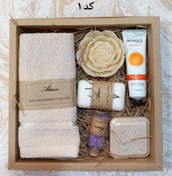تصویر ست سرویس بهداشتی و حمام شمع و صابون - کد ۱ 