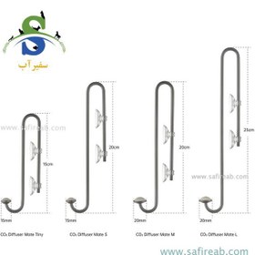 تصویر دفیوزر CO2 میت سایز بزرگ چهیروس 