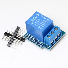 تصویر WEMOS D1 MINI RELAY SHIELD 