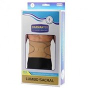 تصویر کرست کمر سخت نئوپرن درمان طب سایز ایکس لارج کد ۵۰۱۰ Darmanteb lumbo sacral code 5010 size XL