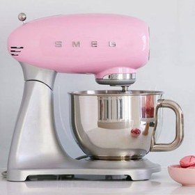 تصویر همزن برقی اسمگ مدل SMEG SMF02PKUK SMEG Stand Mixer SMF02PKUK