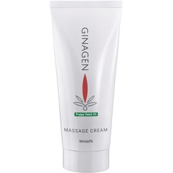 تصویر کرم ماساژ حاوی روغن دانه خشخاش ژیناژن Ginagen Poppy Seed Oil Massage Cream