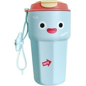 تصویر تراول ماگ مدل Happy بند عروسکی گنجایش 0.45 لیتر Happy Travel Mug