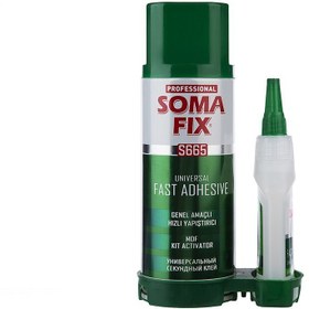 تصویر چسب ۱۲۳ سومافیکس مدل S665 حجم ۴۰۰ میلی لیتر Soma Fix S665 123 Adhesive 400 ml