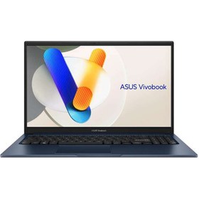 تصویر لپ تاپ ایسوس 15.6 اینچی مدل VivoBook X1504VA پردازنده Core i5 رم 16GB حافظه 512GB SSD گرافیک INTEL VivoBook X1504VA Core i5 1335U 16GB 512GB SSD INTEL Full HD Laptop