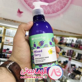 تصویر کرم آبرسان هندولوژی مدل Mixed Berry حجم 375 میلی لیتر handology moisturizing cream Mixed Berry 375 ml