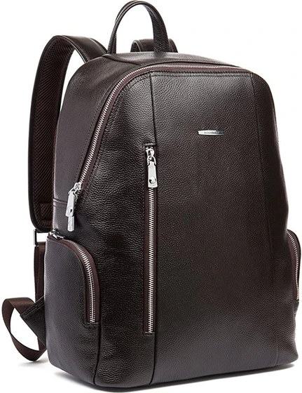 خرید و قیمت BOSTANTEN Leather Backpack College Laptop Travel
